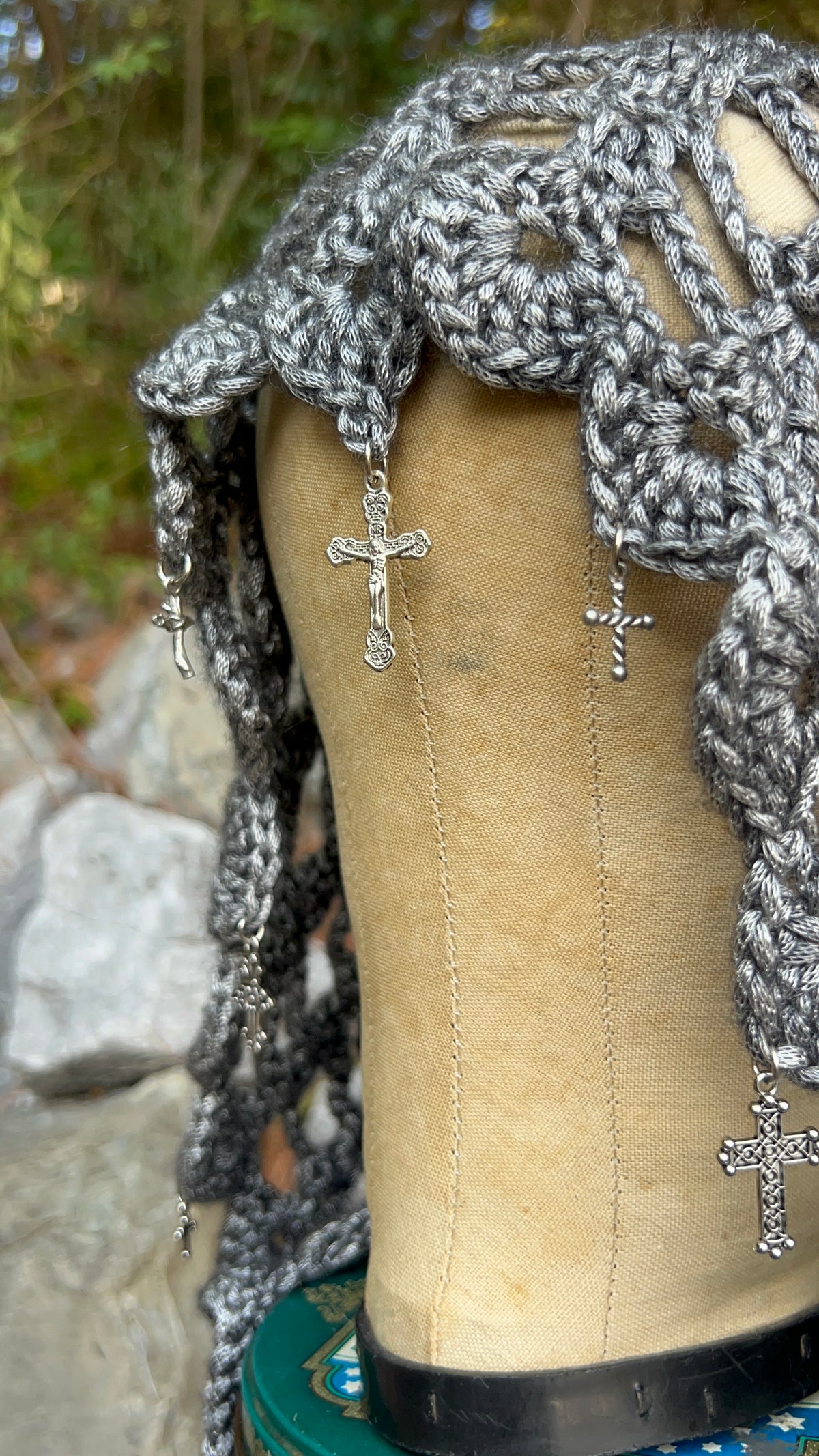 Divine Chivalry Hood - Silver