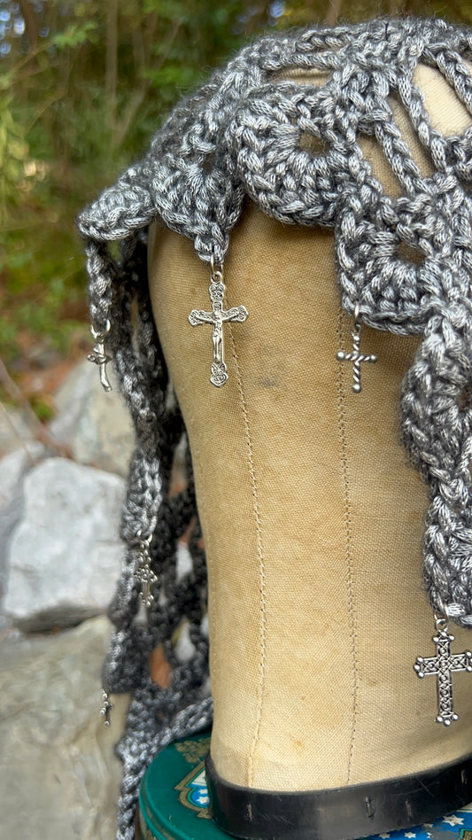 Divine Chivalry Hood - Silver