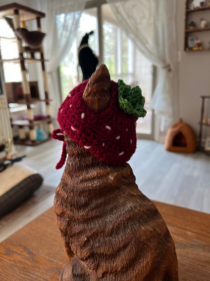 Strawberry Cat Hat