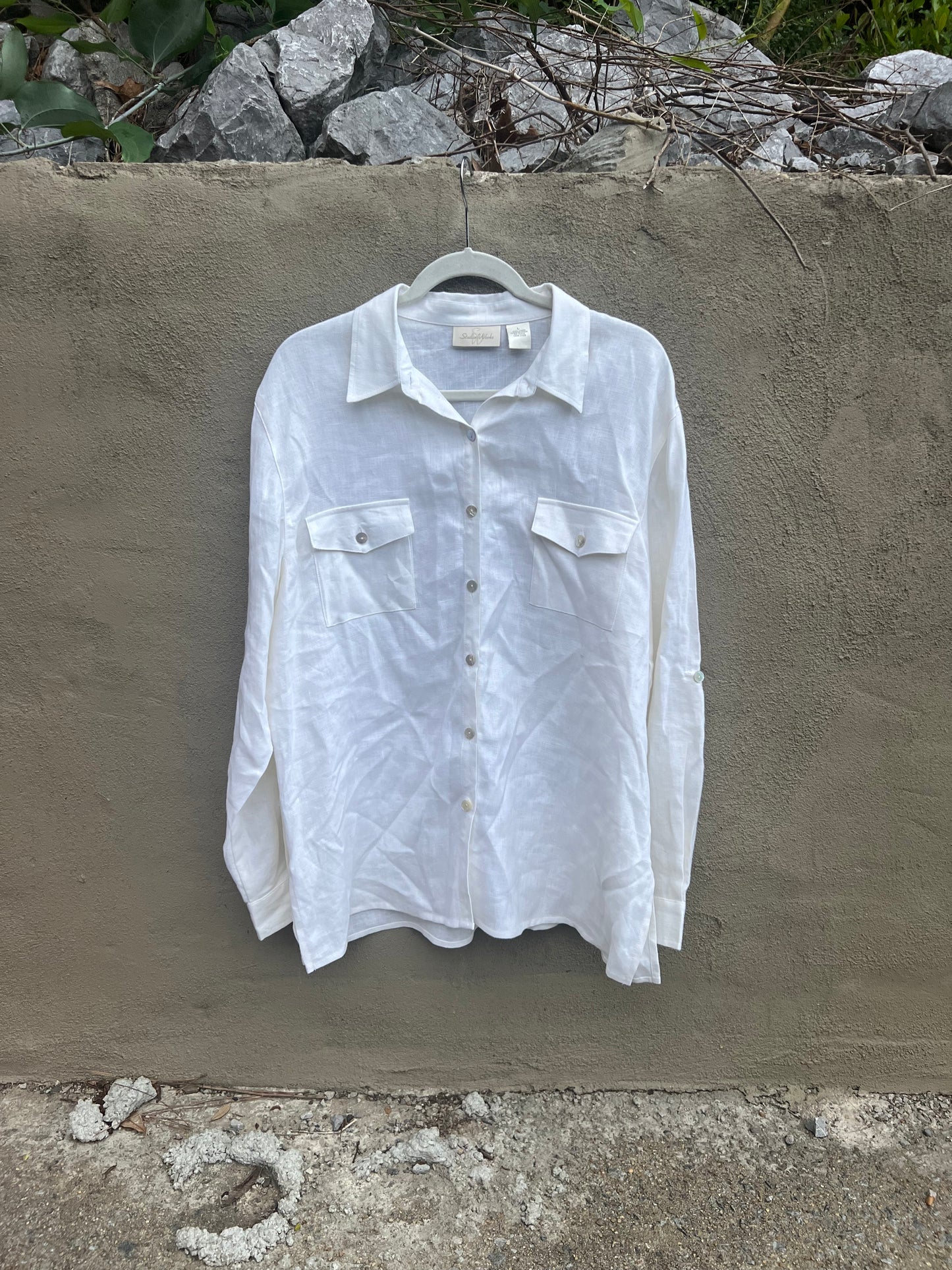 Go See Ethel Cain or the Devil Will Get You - White Linen Top