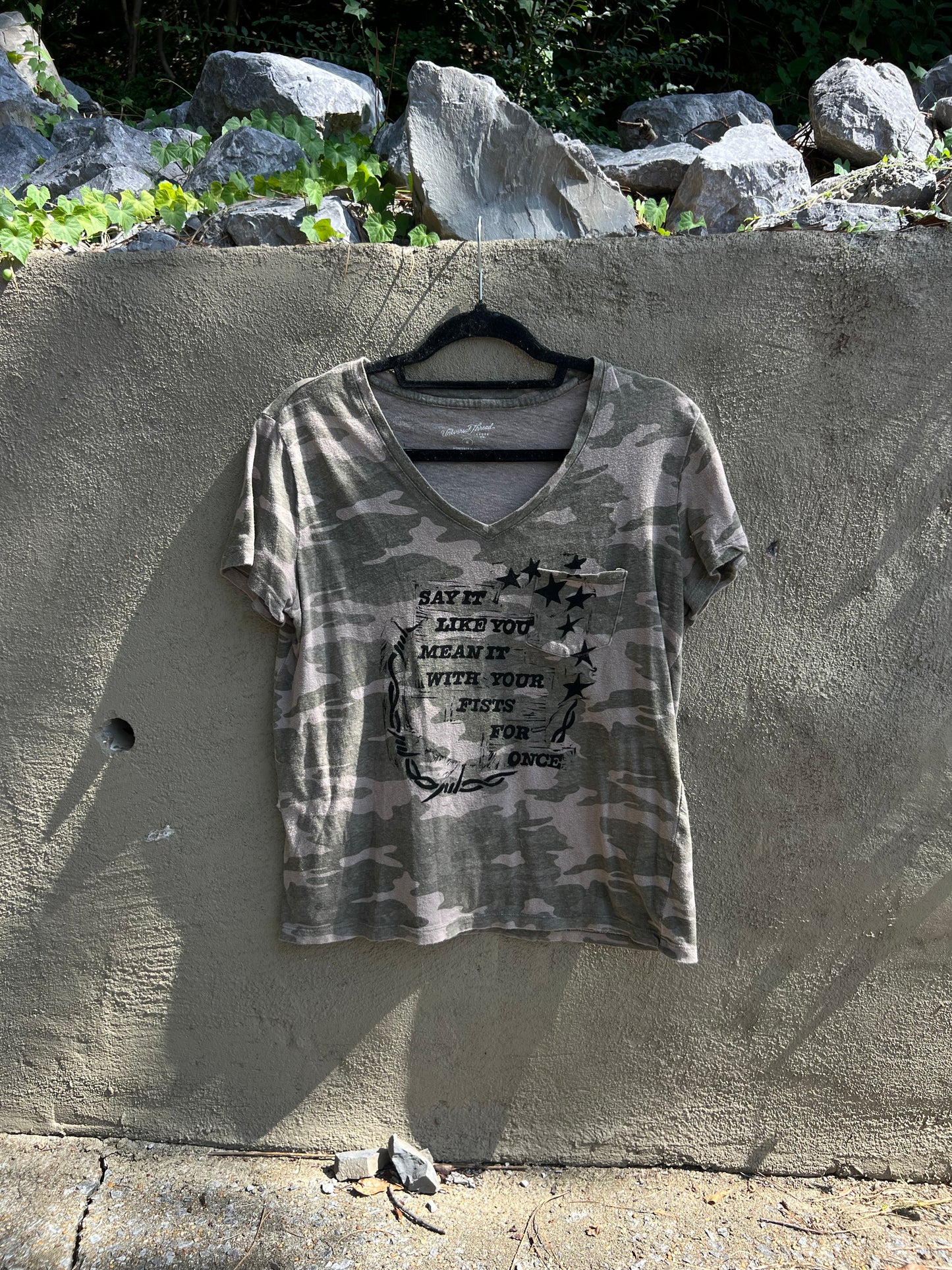 Like You Mean It - Camo Tshirt