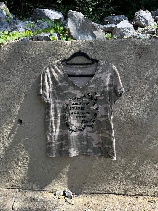 Like You Mean It - Camo Tshirt