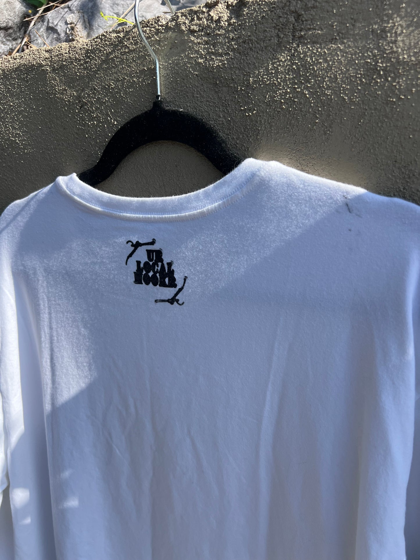 Not My Year - White Long-Sleeve Tshirt