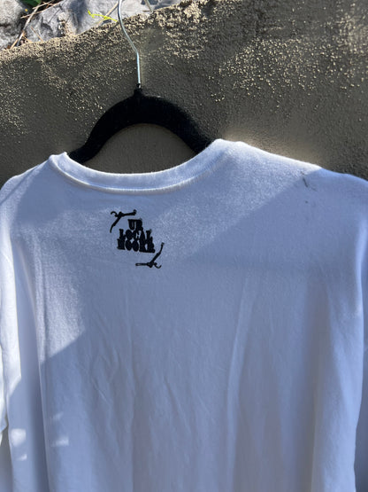 Not My Year - White Long-Sleeve Tshirt