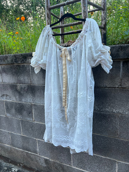 Lace Curtains - Babydoll Dress