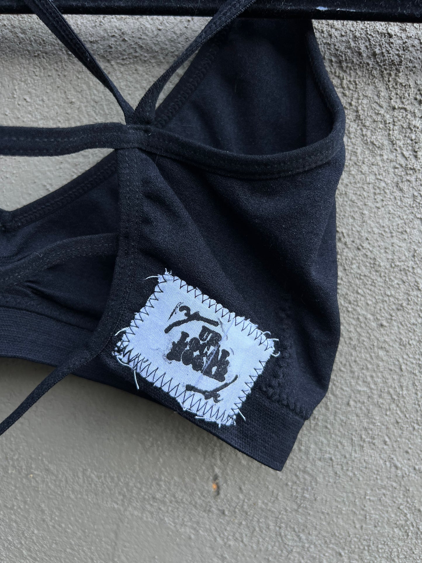 Florida Forever - Black Bralette