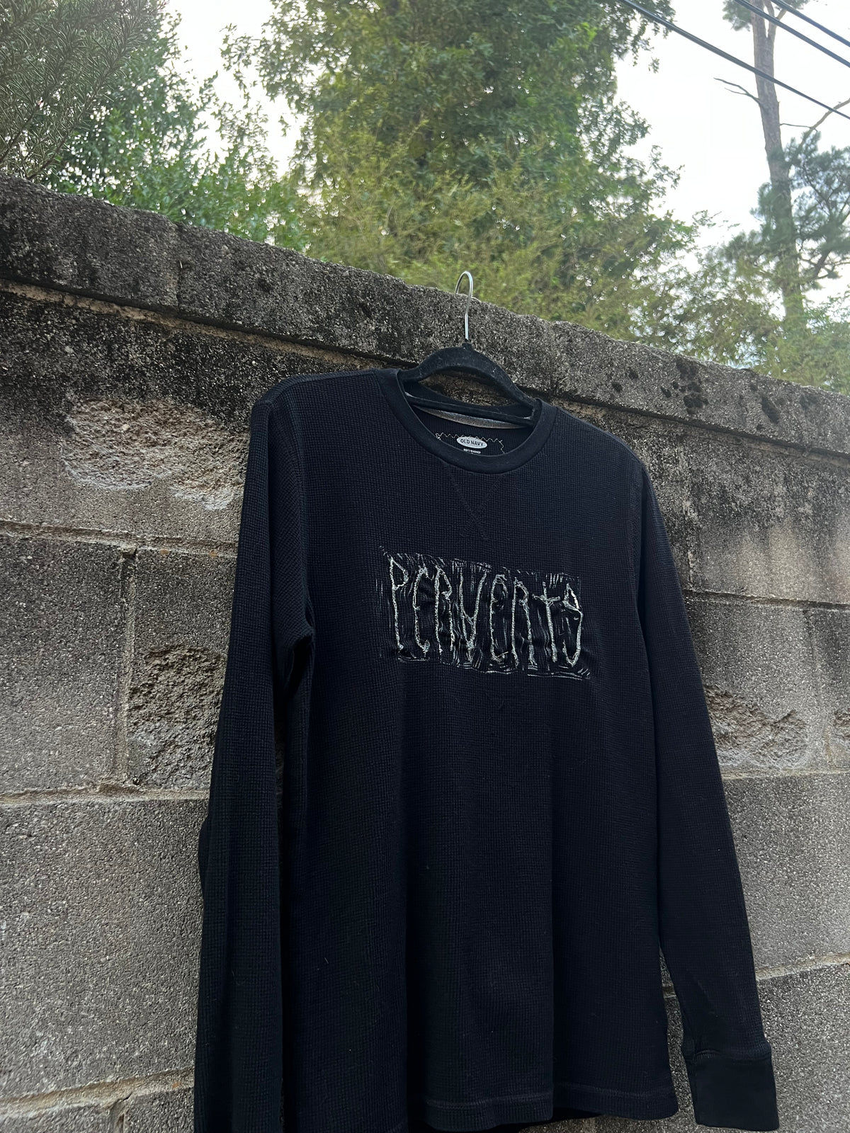 Perverts - Black Longsleeve Shirt - ON