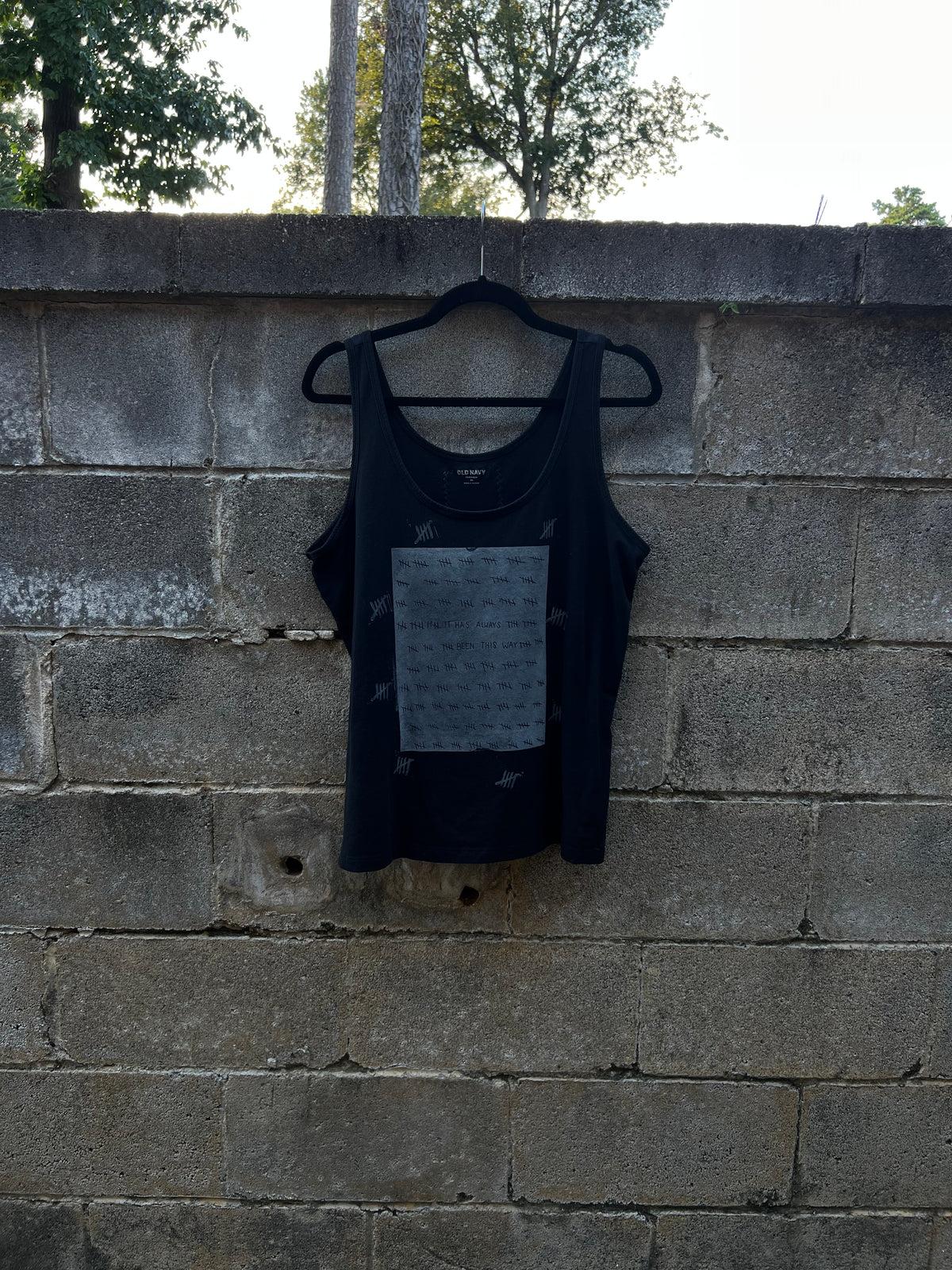 It Has Always Been This Way - Black Tank Top - ON