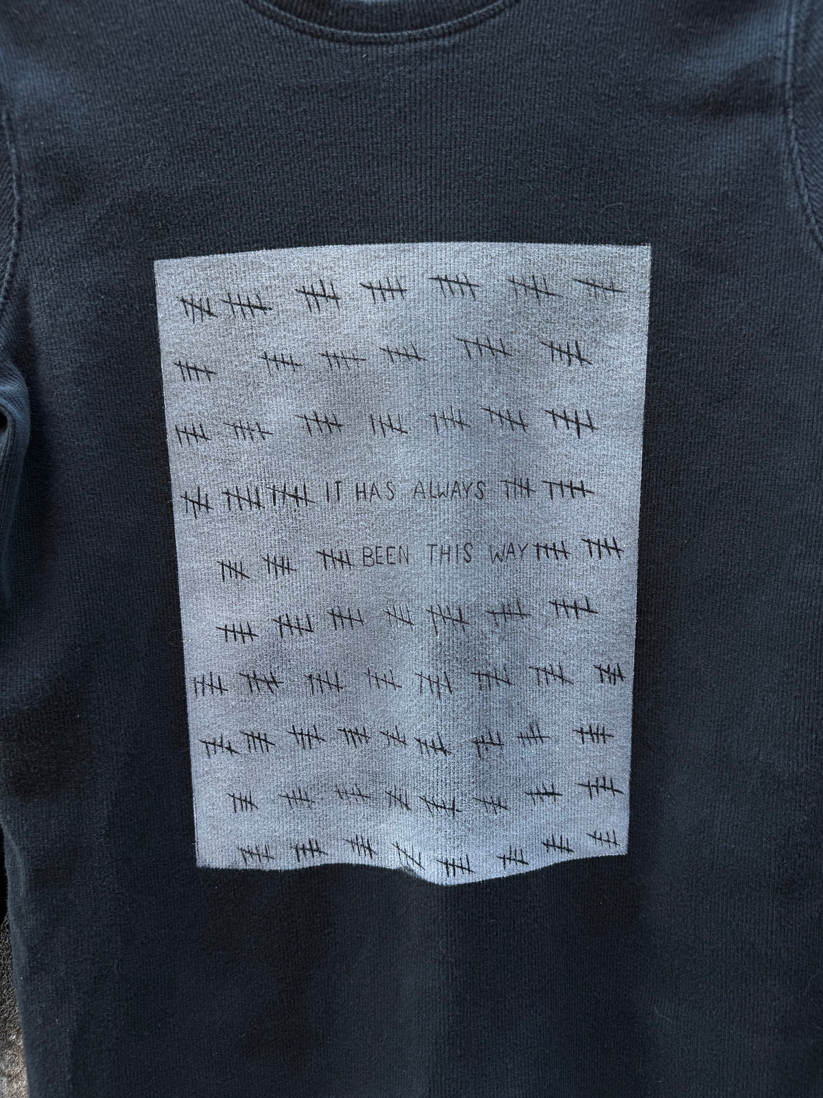 It Has Always Been This Way - Black Longsleeve Shirt - LC