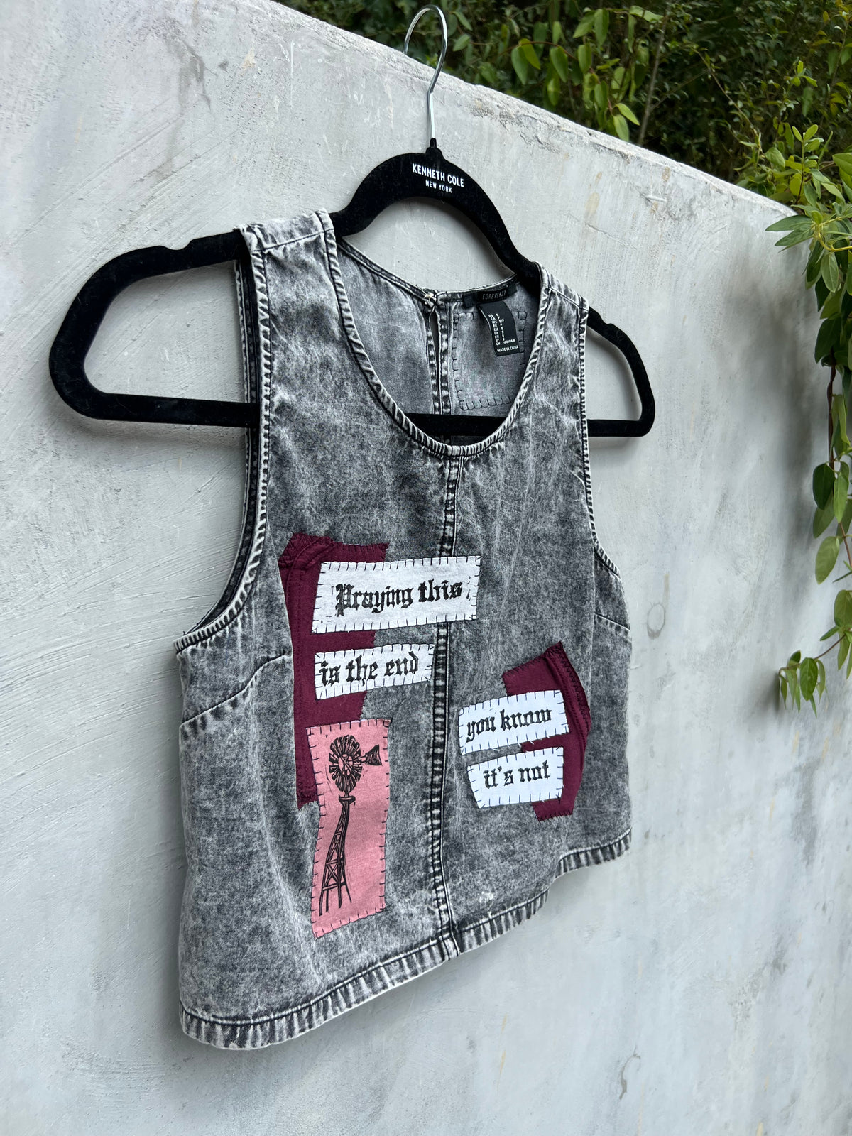 You Know it’s Not - Grey Tank Top - F21