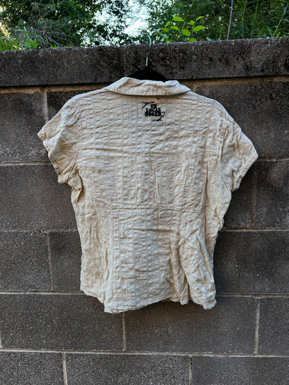 Go See Ethel Cain or the Devil Will Get You - Faded Glory Taupe Shirt