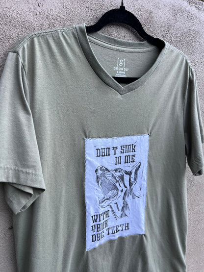 Dog Teeth - Green Tshirt