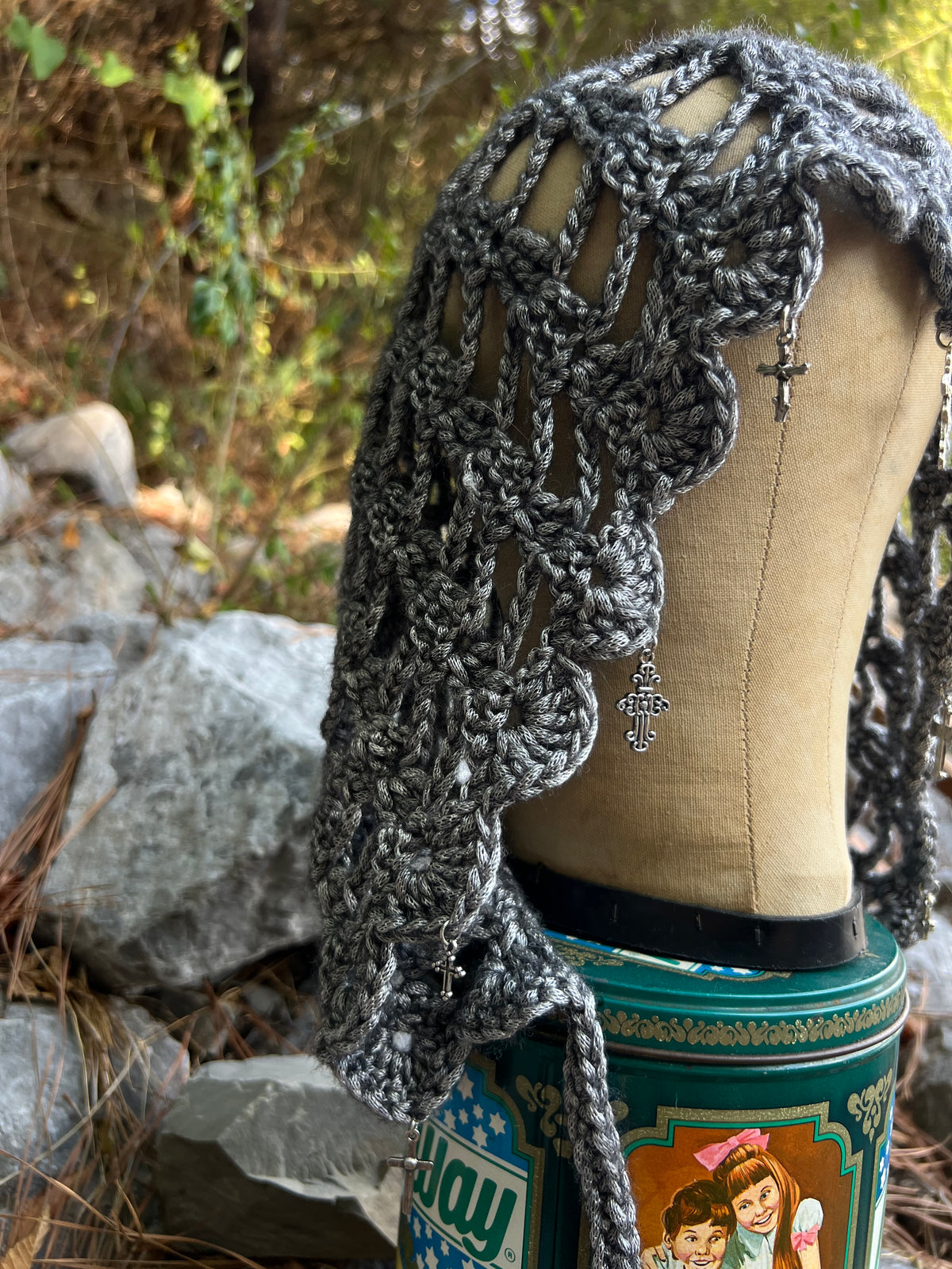 Divine Chivalry Hood - Silver