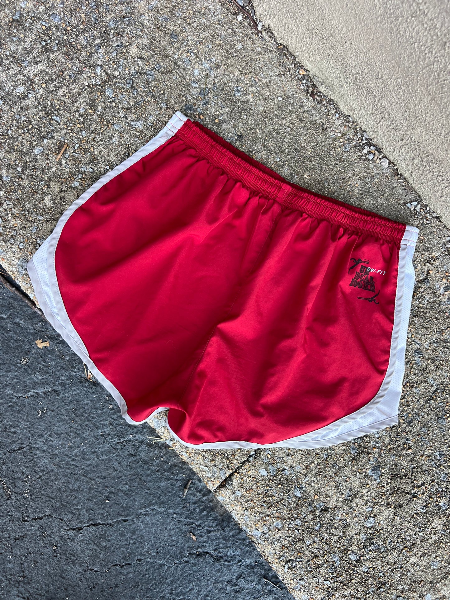 Go See Ethel Cain or the Devil Will Get You - Red Nike Alabama Shorts