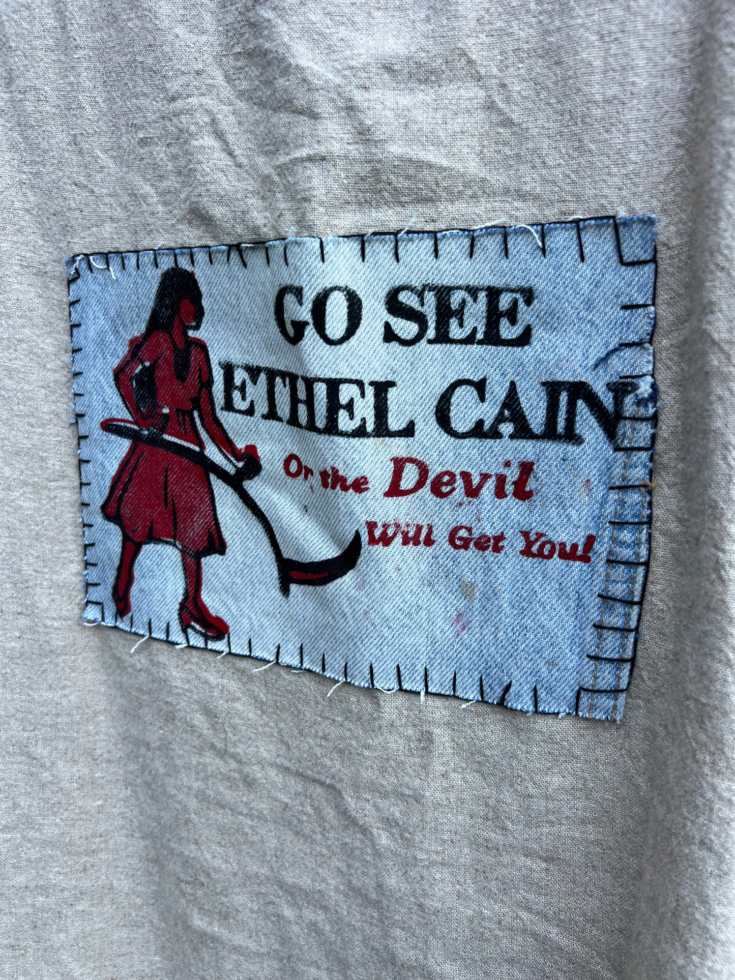 Go See Ethel Cain or the Devil Will Get You -  Universal Threads Linen Tank