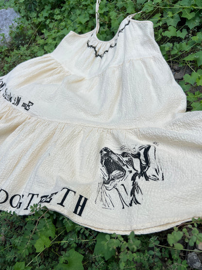 Dog Teeth - Yellow Dress