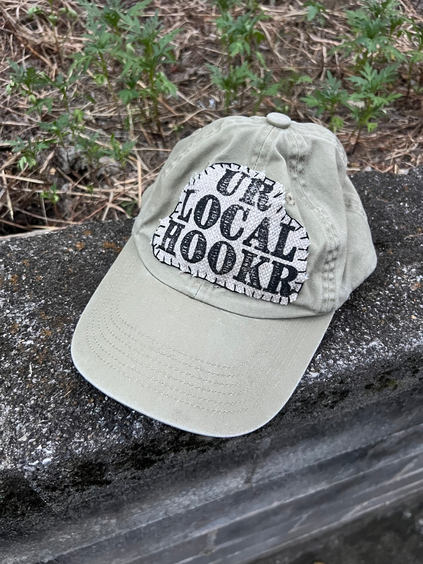 hookr merch - green hat