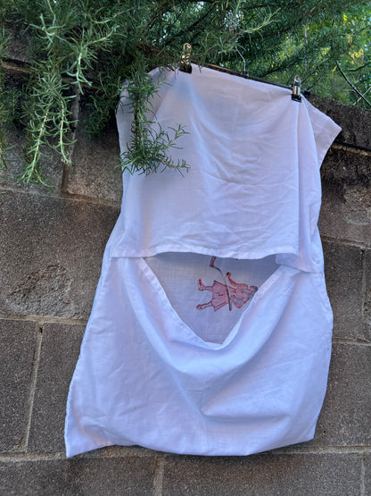 Go See Ethel Cain or the Devil Will Get You - White Pillow Sham