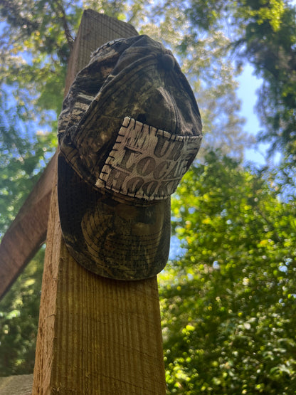 hookr merch - camo hat