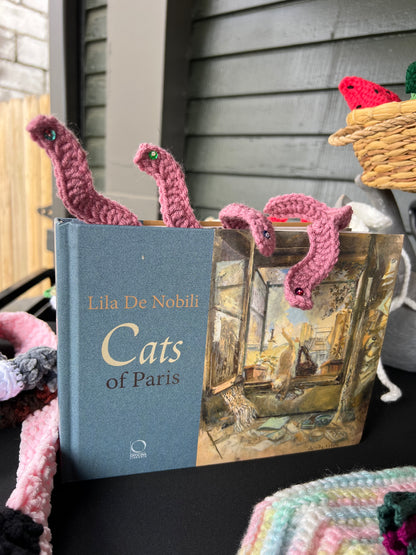Book Worm Bookmarks
