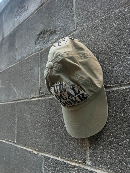 hookr merch - green hat