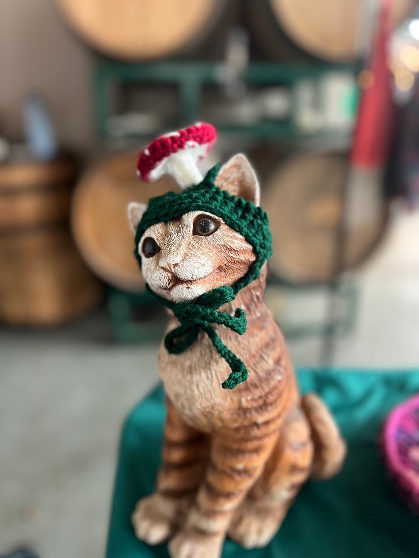 Mushroom Cat Hat