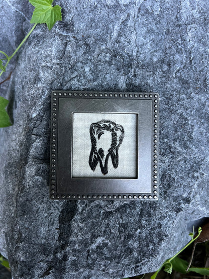 teeth minis - framed prints