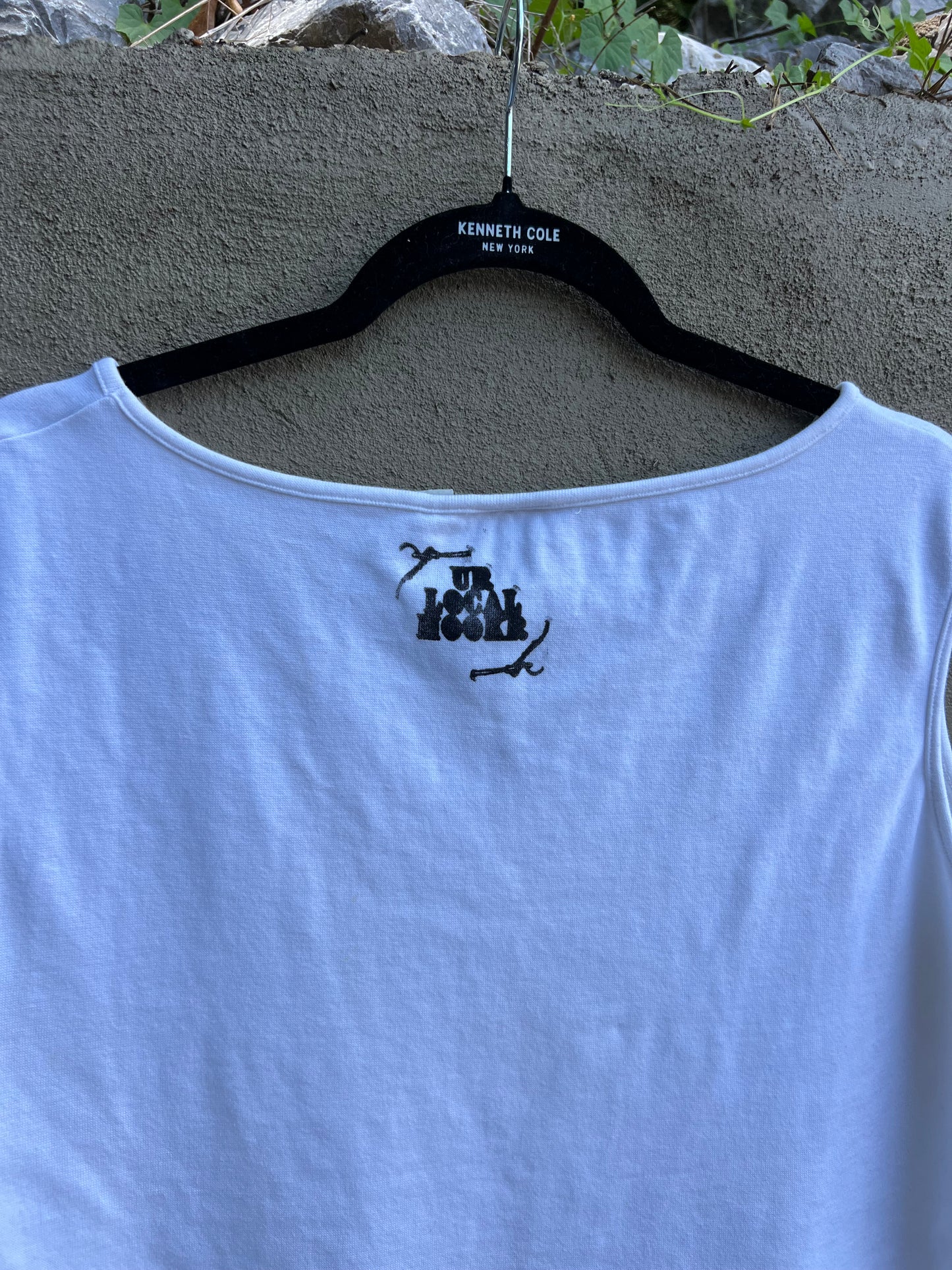 Like You Mean It - White Eyelet Tank Top