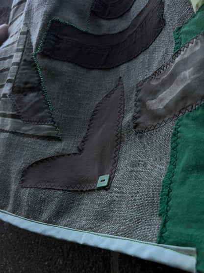 Green Scraps - Babydoll Dress