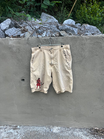 Go See Ethel Cain or the Devil Will Get You - Wrangler Cargo Shorts