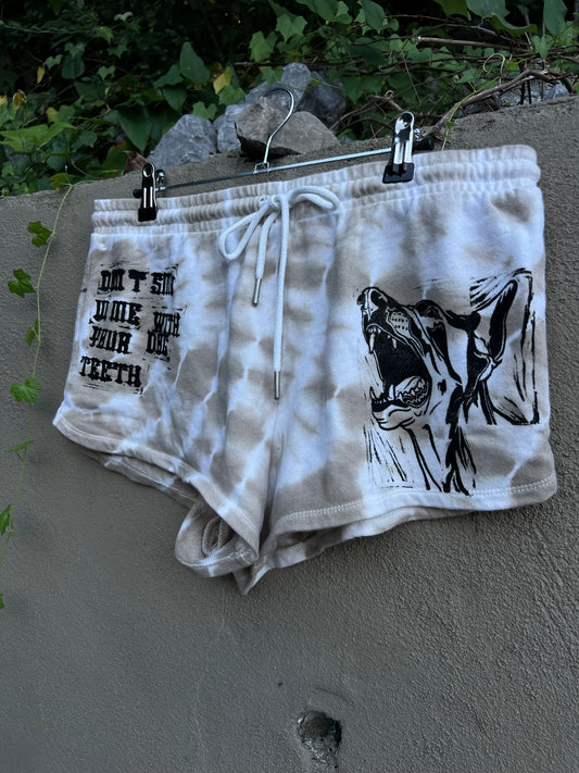 Dog Teeth - Tie-Dye Shorts