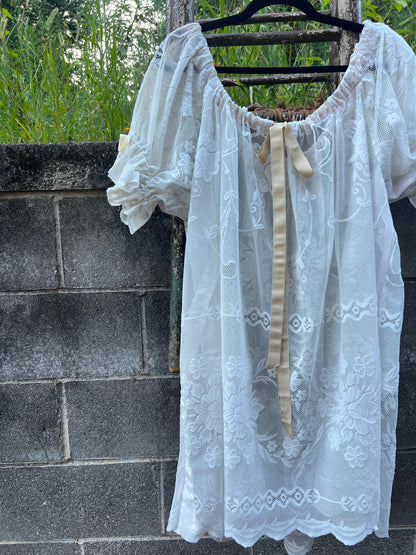 Lace Curtains - Babydoll Dress