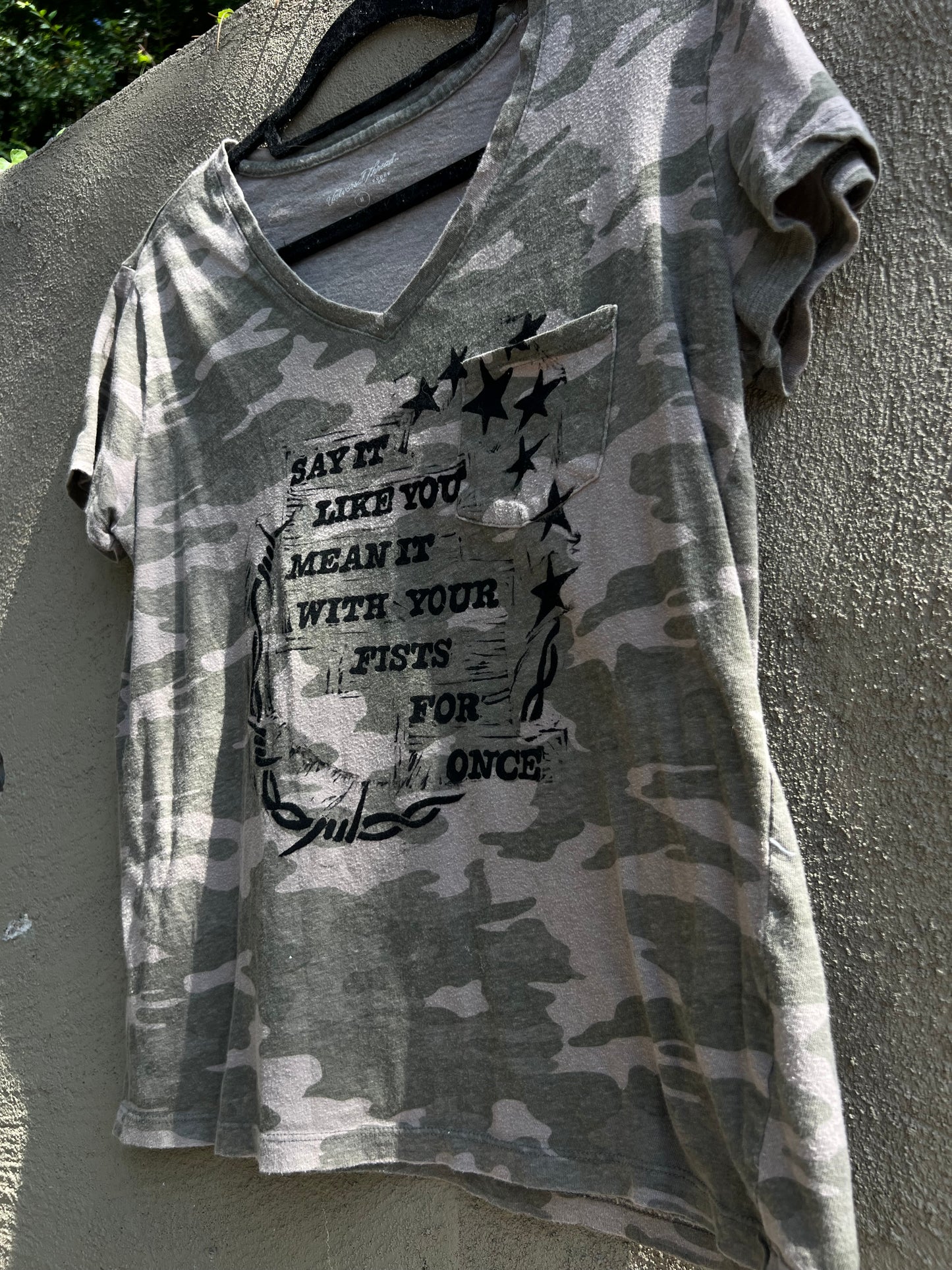 Like You Mean It - Camo Tshirt