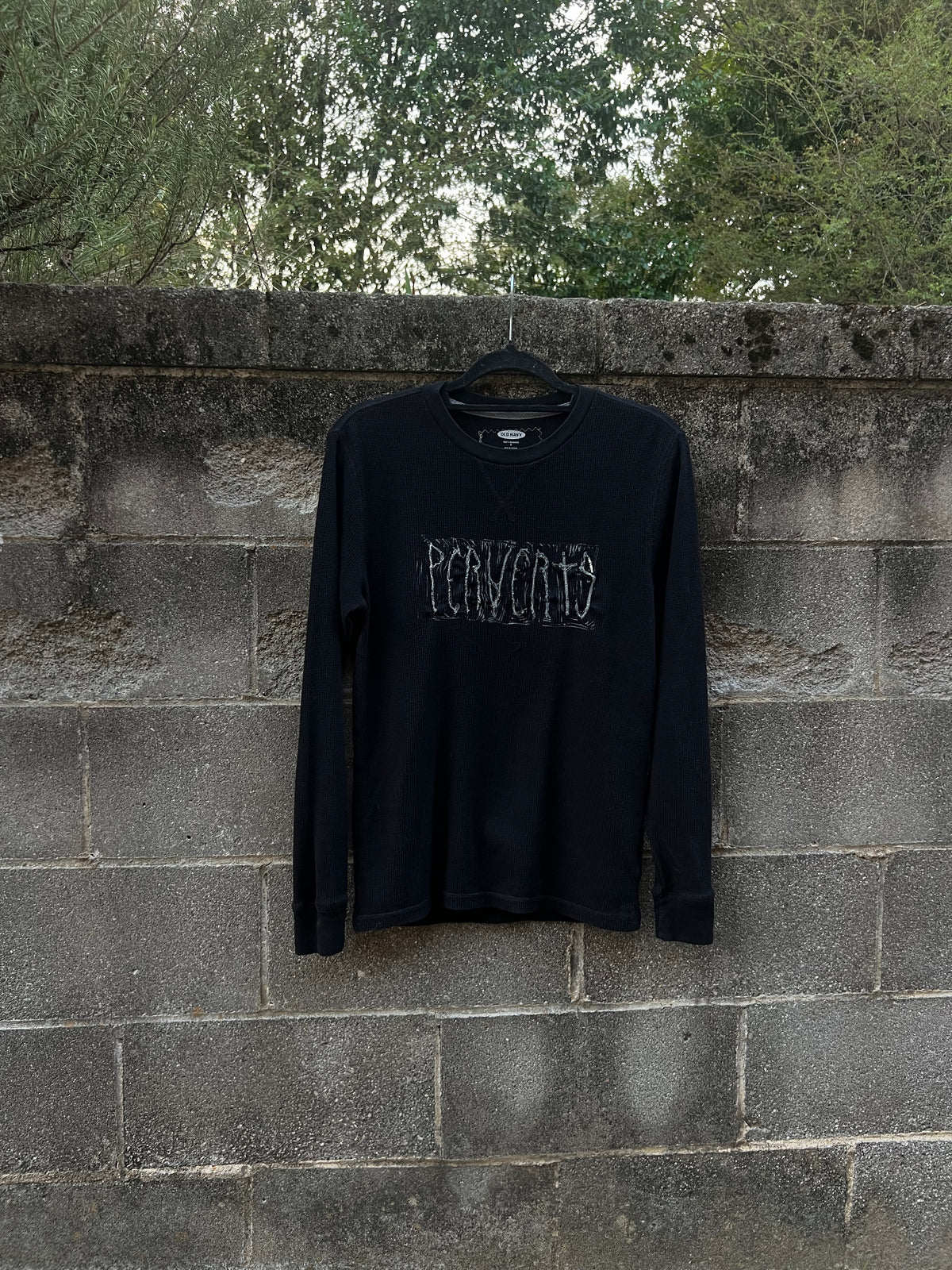 Perverts - Black Longsleeve Shirt - ON