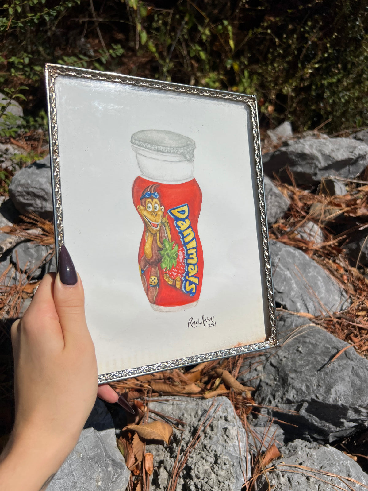 FLASH SALE - Danimals Drinkable Yogurt Watercolor - Giclee