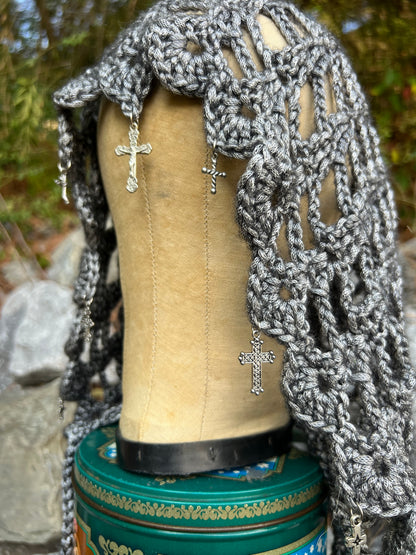 Divine Chivalry Hood - Silver