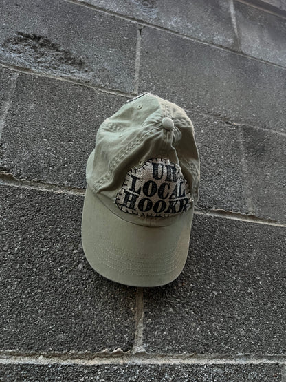hookr merch - green hat