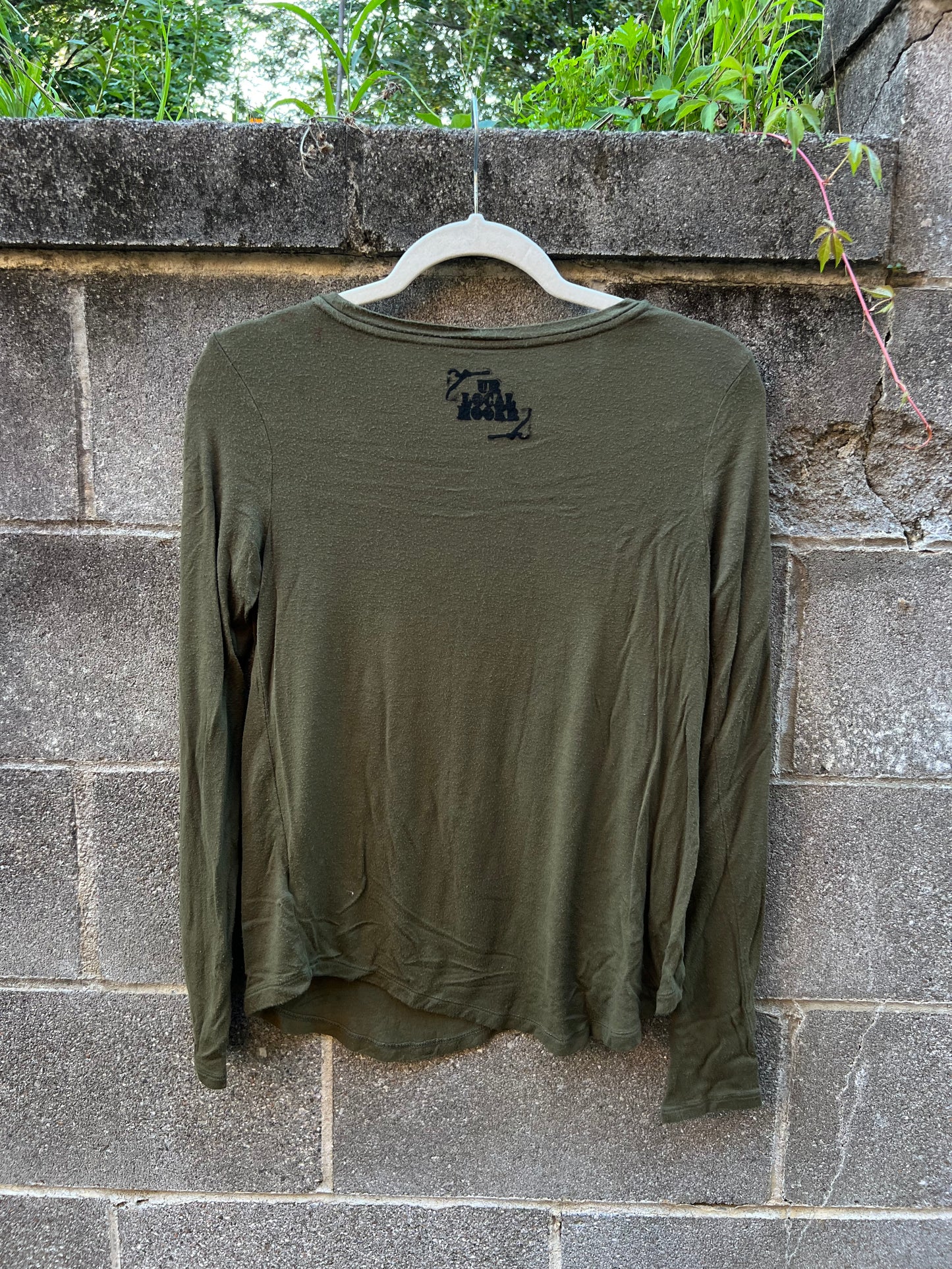 Go See Ethel Cain or the Devil Will Get You - Dark Green Aero Longsleeve Shirt