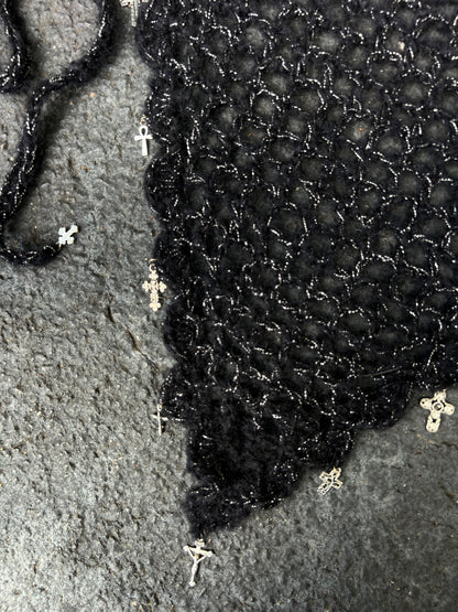 Sacrificial Shroud - Black Mohair