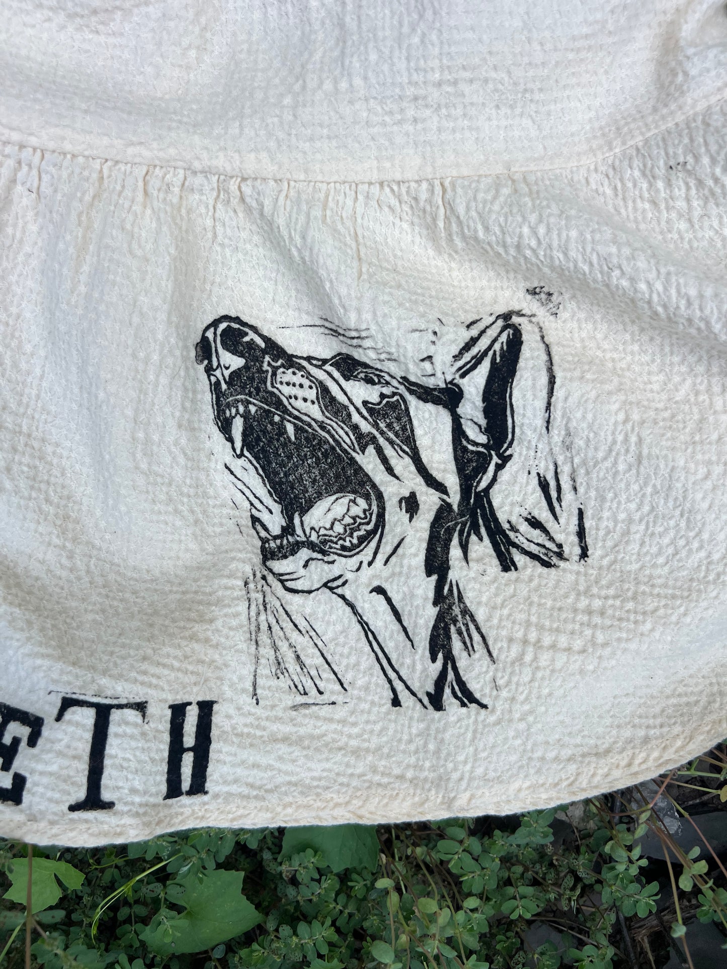 Dog Teeth - Yellow Dress