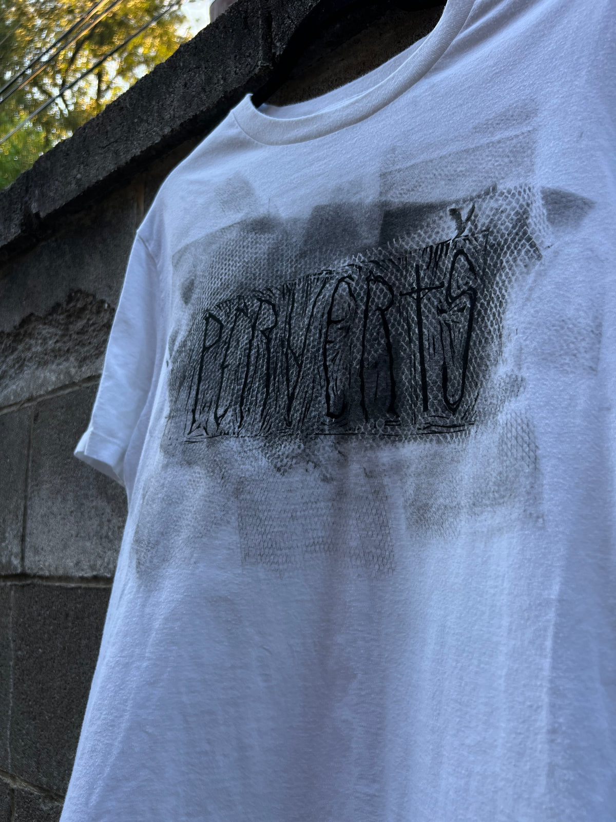Perverts - White Tshirt - AE