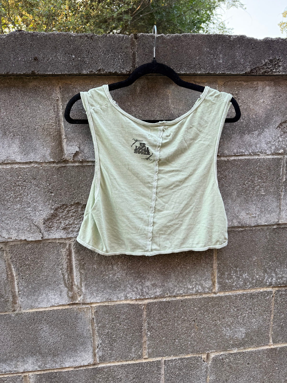 Mini Prints Collage - Green Tank Top - UO
