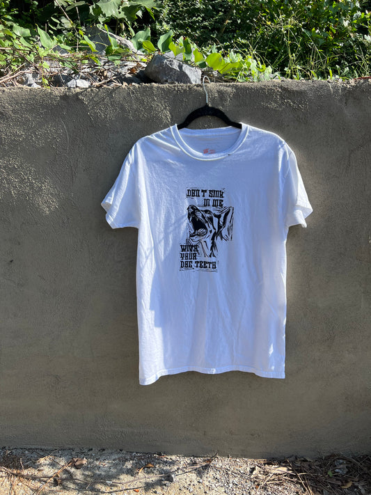 Dog Teeth - White Tshirt