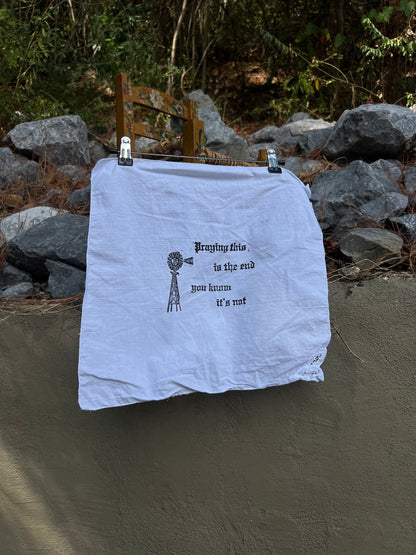 You Know It’s Not - Alter Cloth / Vintage Handkerchief - no. 1