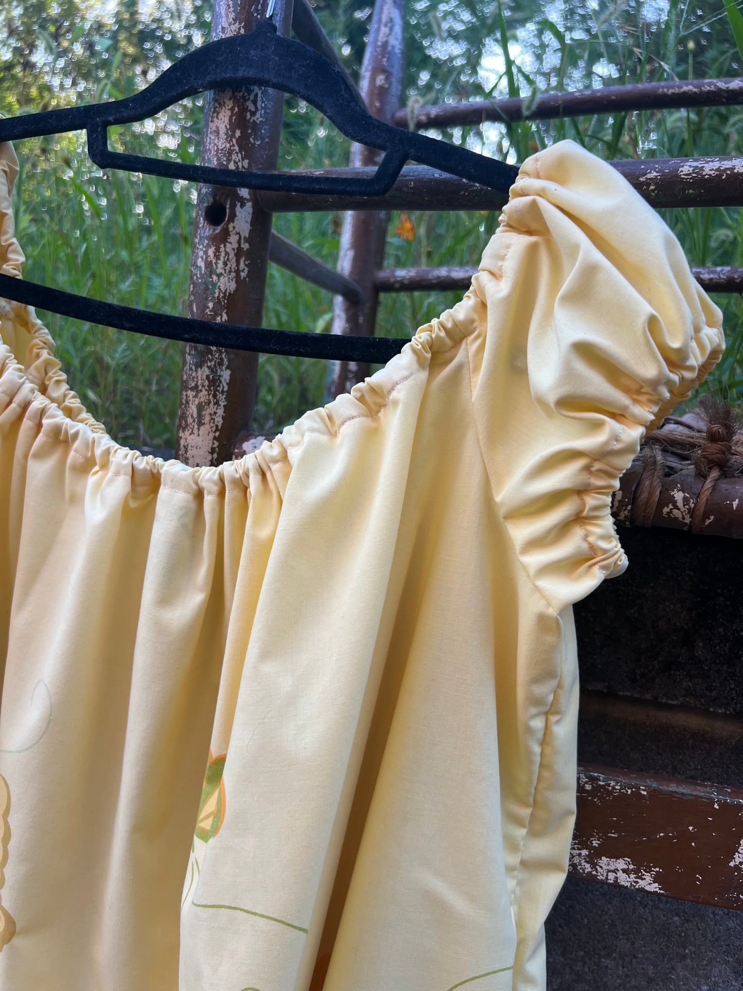 Butter Yellow - Babydoll Dress & Bloomers