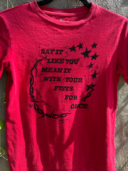Like You Mean It - Red Tshirt
