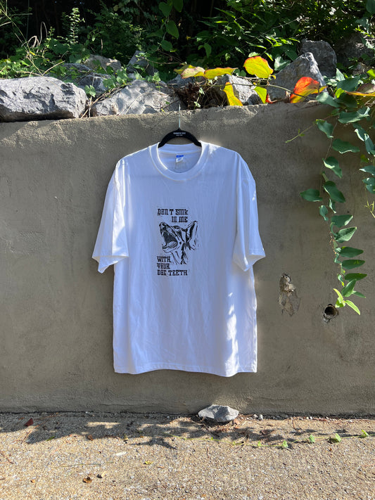 Dog Teeth - White Tshirt