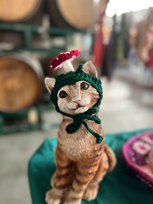Mushroom Cat Hat