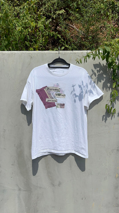 You Know it’s Not - White Tshirt - Vintage