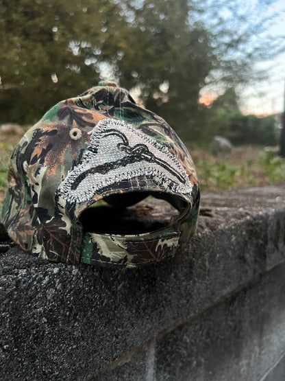 hookr merch - camo hat
